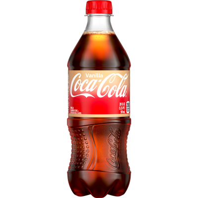 COCA-COLA VANILLA, 20 OZ.