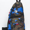 Cookies Traveler Smell Proof Blue Camo Shoulder Bag