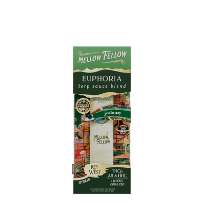 Euphoria Blend - Terp Sauce 1ml Disposable Spinner Vape - Jealousy (Hybrid)