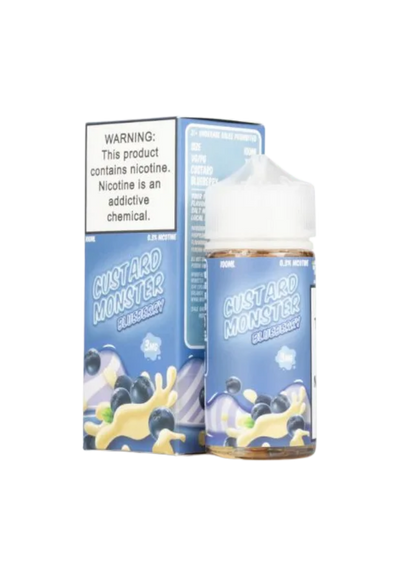 BLUEBERRY - CUSTARD MONSTER - 100ML