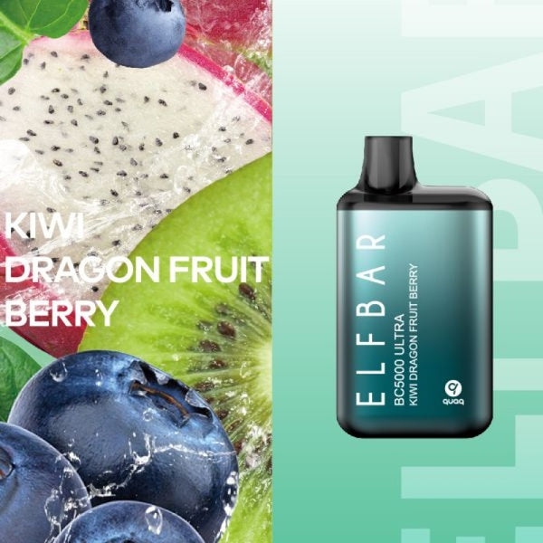 ELFBAR BC5000 Ultra Kiwi Dragon Fruit Berry